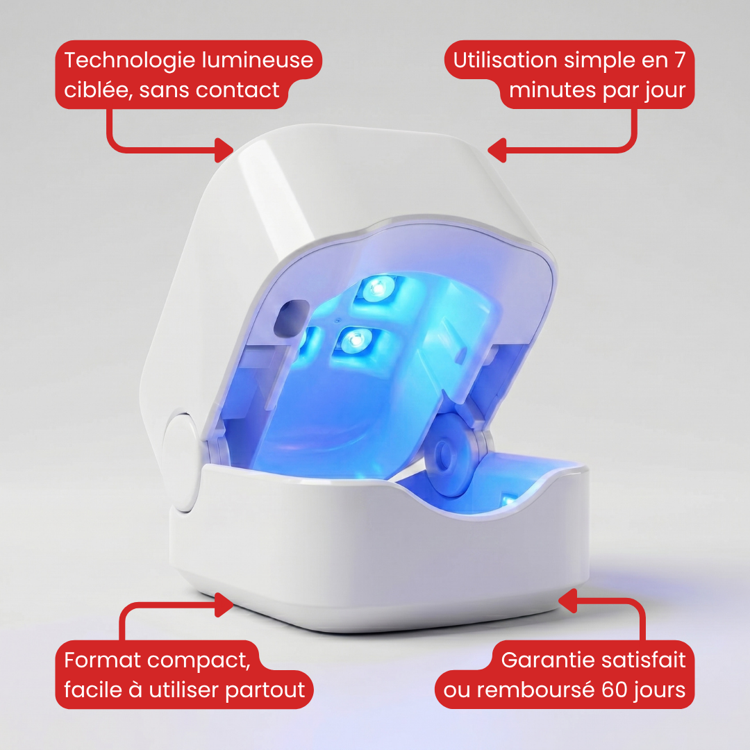 LumiPod™ — La Lumière Contre la Mycose